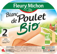 Blanc de poulet Bio - 2 tr.