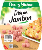 Dés de Jambon - à l'Etouffée
