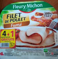 Filet de poulet Fumé 4 tranches