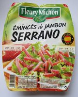 Emincés de jambon cru sans conservateur - 120g
