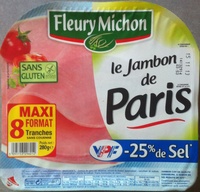 Le Jambon de Paris -25% de sel