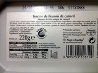 Terrine de fleuron de canard