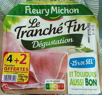 Le tranché fin -25% de sel