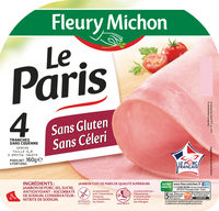 Le Paris sans gluten, sans céleri - 4 tr.