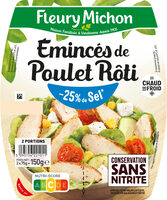 Emincés de poulet - 25% de sel*