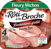 Le Broche, Lentement rôti - 4 tranches fines sans couenne