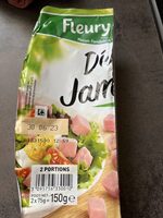 Dés de Jambon -25% de Sel*