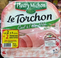Le Torchon cuit à l'étouffée  (lot 2x4 tranches + 2 gratuites)