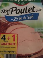Rôti de Poulet Cuit 100% Filet