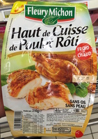 Haut de cuisse de poulet rôti