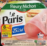 Le Paris (-25% de sel) (8 + 4 gratuites)