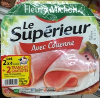Le Supérieur avec Couenne (lot 2x4+2 tranches gratuites)
