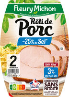 Rôti de Porc - 25% de Sel*