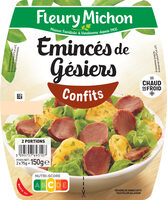 Emincés de Gésiers - Confits