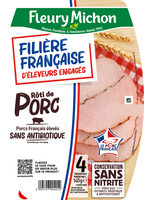 Le Rôti de Porc - 100% filet* - FILIERE FRANCAISE D'ELEVEURS ENGAGES