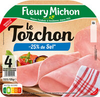 Le Torchon - Cuit à l'Etouffée  - 25% de sel*