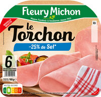 Le Torchon - Cuit à l'Etouffée  - 25% de sel*