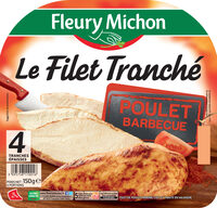 FILET TRANCHE DE POULET BARBECUE - 4tr.