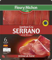 Jambon cru SERRANO - 6 tr.