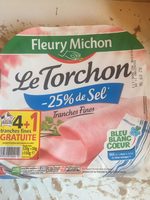 Le Torchon -25% de sel tranches fines