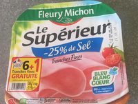 Le superieur -25% sel