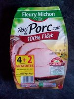 Rôti de porc cuit 100% filet