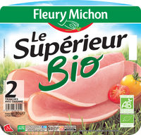 Le Superieur bio - 2 tranches avec couenne