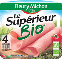 Le Supérieur bio - 4 tranches fines sans couenne