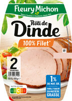 Rôti de Dinde - 100% filet*