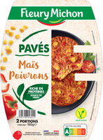 Pavés  Maïs et Poivrons