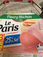 Le Jambon de Paris -25% de Sel