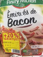 Eminces de bacon