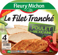 FILET TRANCHE POULET MEXICAINE - 4 tr.