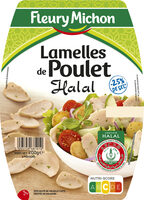 Lamelles de poulet Halal -25% de sel