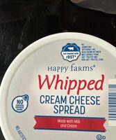 Whipped cream cheese spread