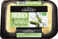4 quenelles fraîches nature