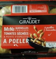 Mini quenelles fraîches Tomates séchées & pointe d'espelette