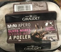 Quenelle fraiche olives noires