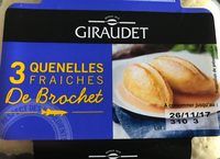 Quenelles fraîches de Brochet