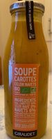 Soupe carotte céleri navets Bio