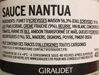Sauce Nantua