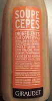 Soupe de cèpes