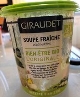 Soupe fraiche vegetalienne