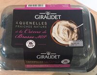 Quenelles fraîches nature à la crème de Bresse aop