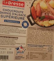 Choucroute garnie d'Alsace supérieure