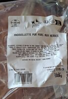 Andouillette pur porc aux herbes