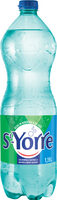 ST YORRE Eau Minérale Naturelle Naturellement Gazeuse 1.15 L