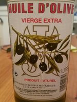 Huile d'olive vierge extra