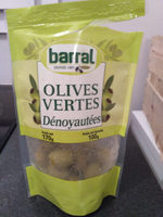 Olives Vertes Dénoyautées 170g Net