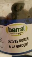 Olives noires à la grecque